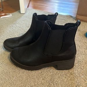Black booties